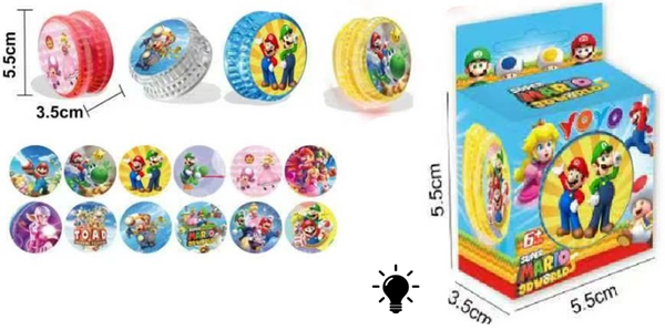 YO-YO CAJA SUPER MARIO CON LUZ