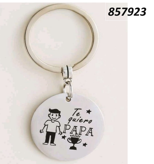 LLAVERO METAL FRASE PADRE