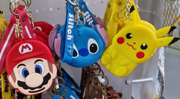MONEDERO SILICONA PERSONAJES