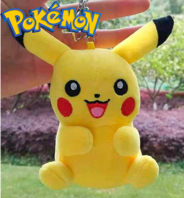 LLAVERO PELUCHE PIKACHU