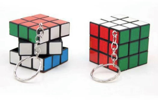 LLAVERO MINI CUBO RUBIK