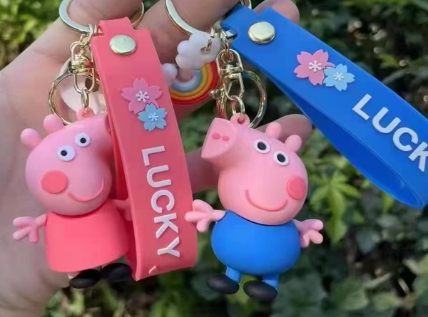 LLAVERO ENGOMADO PEPPA PIG
