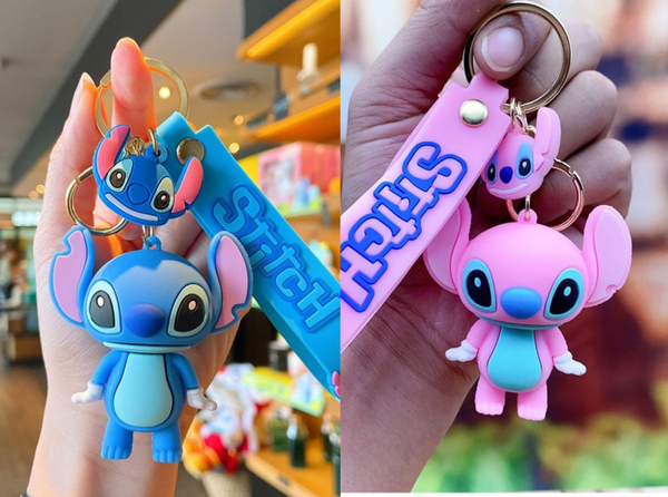 LLAVERO ENGOMADO LILO & STITCH