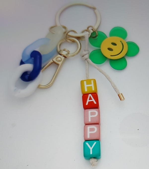 LLAVERO HAPPY FLOR