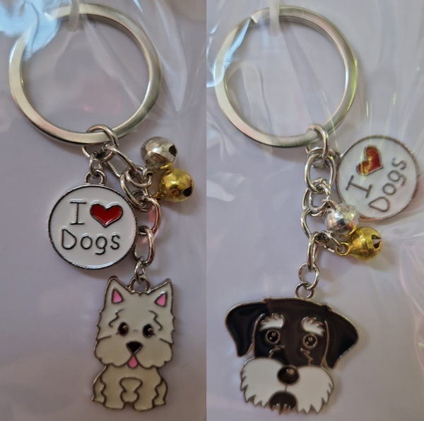 LLAVERO METAL FORMAS PERRO