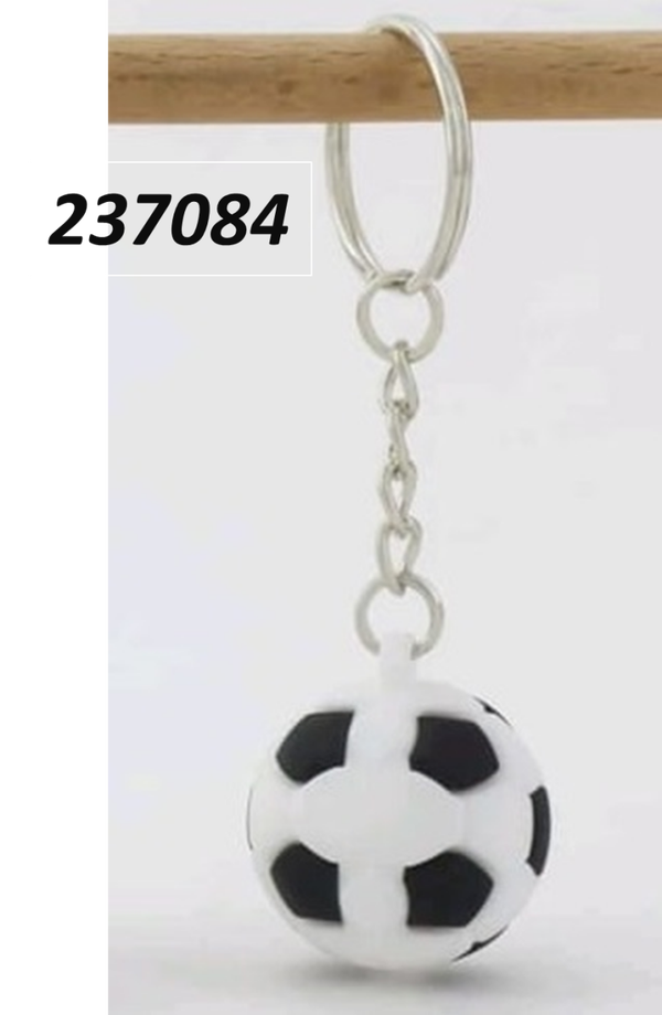 LLAVERO GOMA BALON FUTBOL