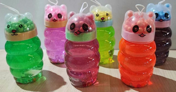 SLIME BOTE MUÑECO BOLITAS (12)