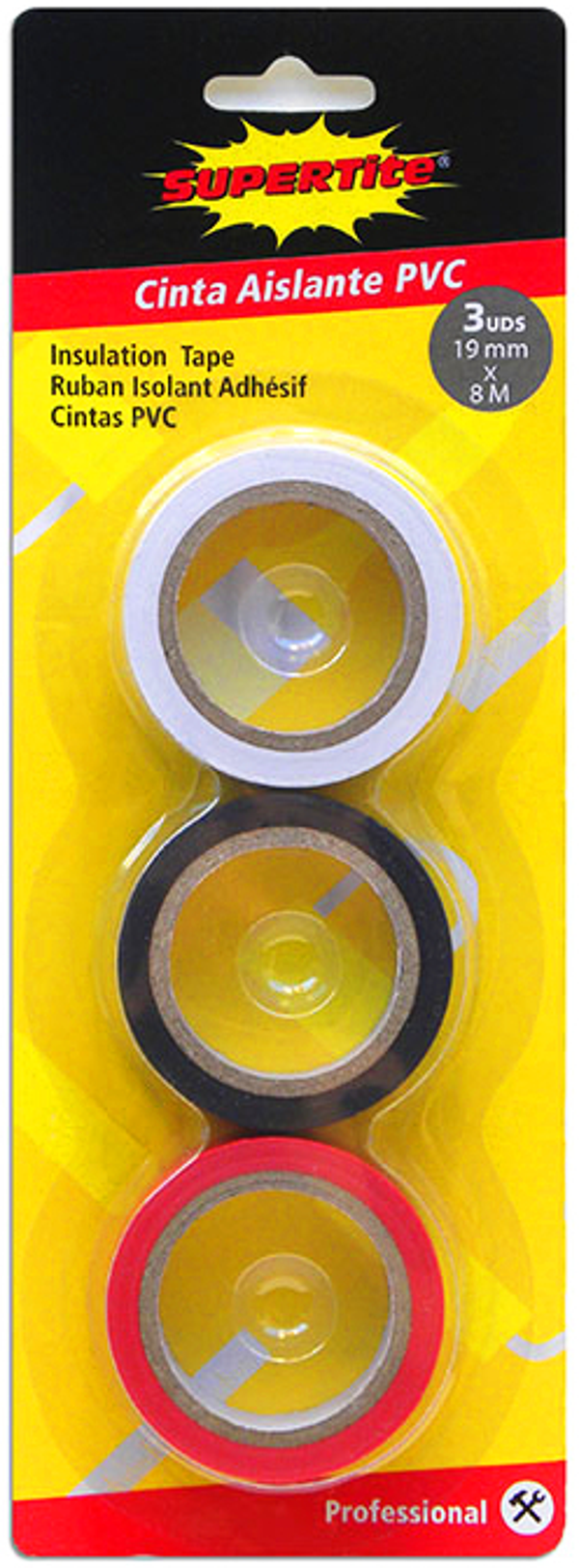 CINTA AISLANTE SUPERTITE 3COLORES (12)