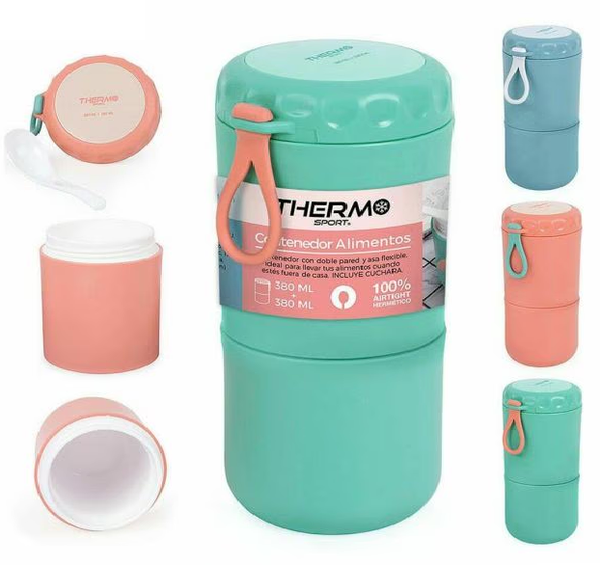 TERMO COMIDA 380+380ml THERMOSPORT