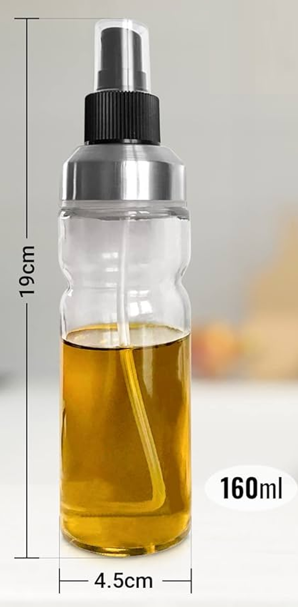 ACEITERA CRISTAL SPRAY INOX. 160ml