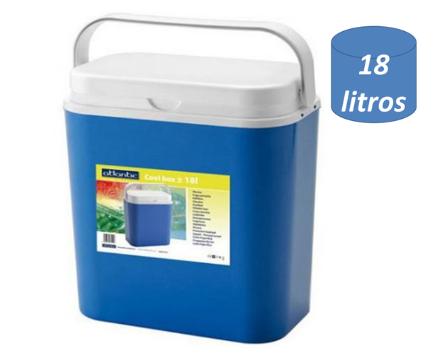 NEVERA RIGIDA TAPA PLANA 18litros