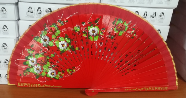 ABANICO 23cm CALADO MADERA (12)