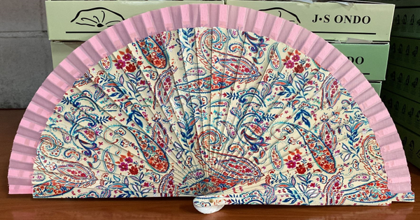 ABANICO 23cm DECORADO (12)