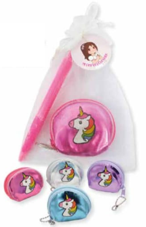 CONJUNTO MONEDERO+BOLIGRAFO BOLSITA