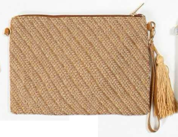 -BOLSO ALARGADO MIMBRE 18x22cm