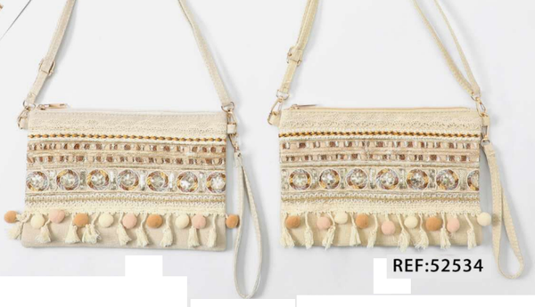 -BOLSO MIMBRE ETNICO 18x22cm