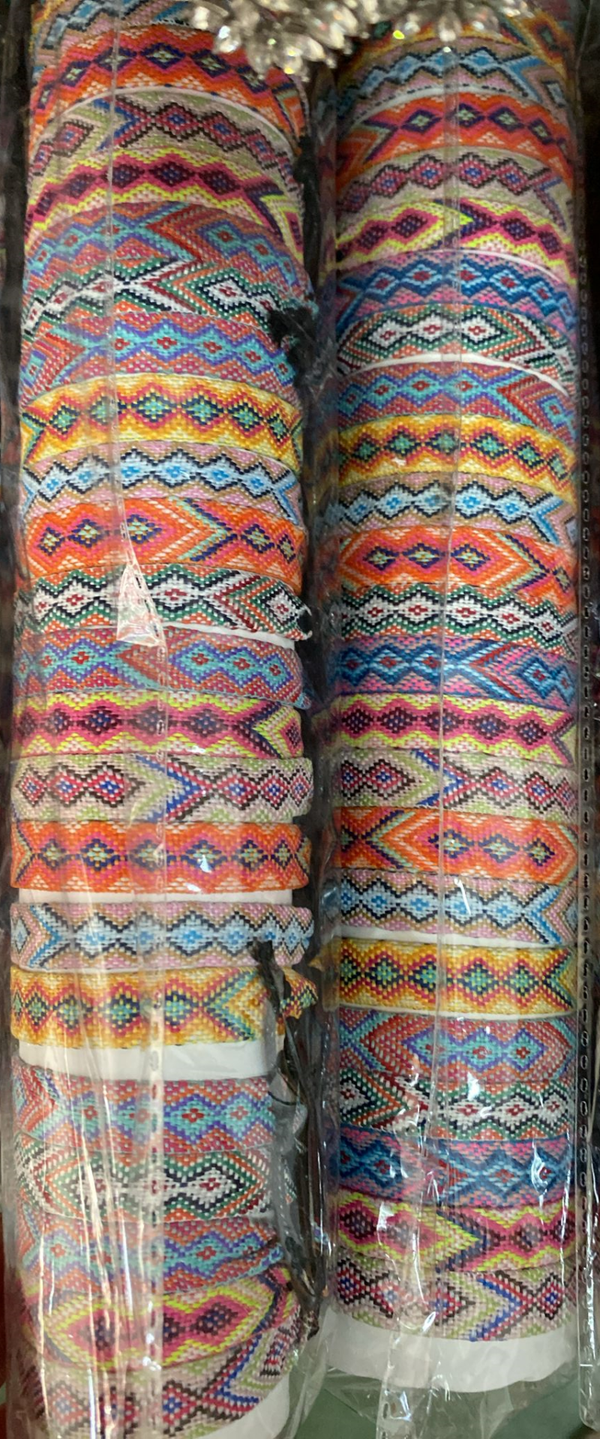 PULSERA ETNICA SURTIDA TUBO (24)