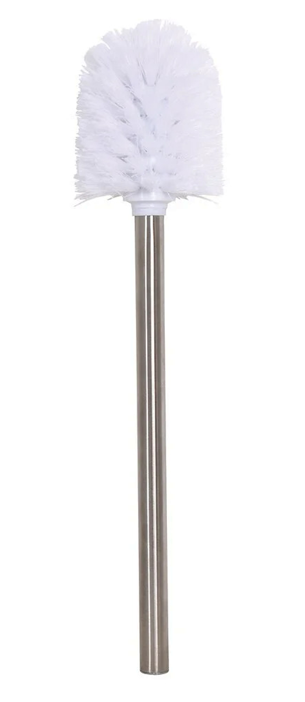 ESCOBILLA WC BLANCA MANGO INOX. (6)
