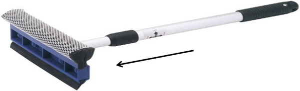 LIMPIA CRISTALES ESPONJA EXTENSIBLE 70-110cm