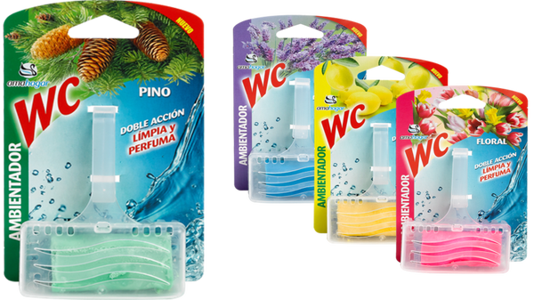 COLGADOR WC AROMAS SURTIDOS (12)