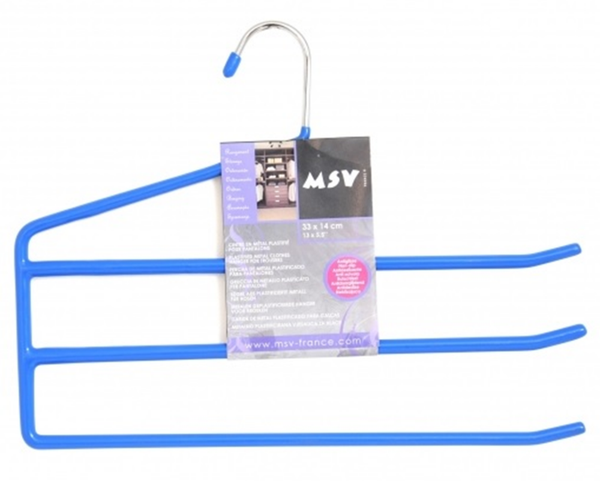 PERCHA METAL FORRADA 3PANTALONES
