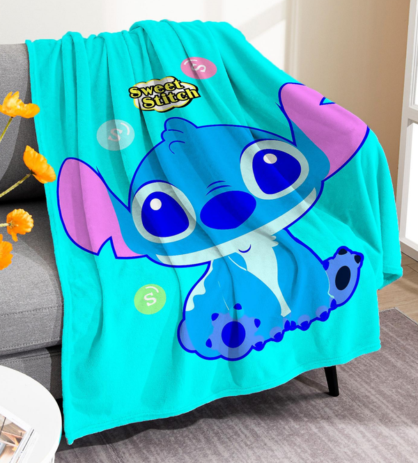 MANTA INF. POLAR LILO & STITCH 120x140cm