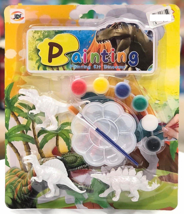 FIGURAS DINOSAURIOS 3pz PARA PINTAR