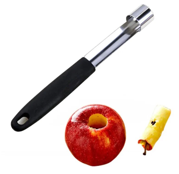 UTENSILIO INOX. SACA CORAZONES FRUTA