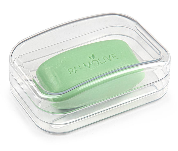 JABONERA PLASTICO TRANSPARENTE