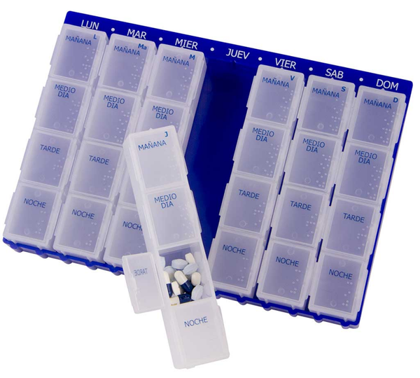 PASTILLERO DESMONTABLE 28TOMAS