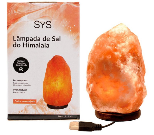 LAMPARA DE SAL DEL HIMALAYA 1-2kg