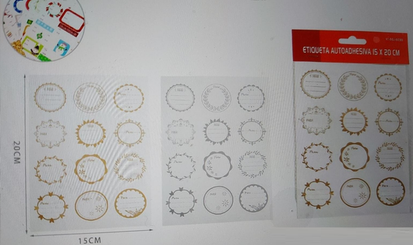ETIQUETAS REGALO NAVIDAD