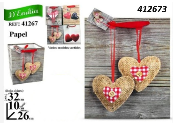 BOLSA REGALO NAVIDAD 26x32cm (12)