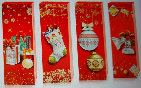 BOLSA REGALO BOTELLA NAVIDAD (12)