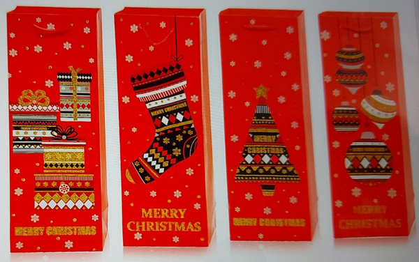 BOLSA REGALO BOTELLA NAVIDAD (12)
