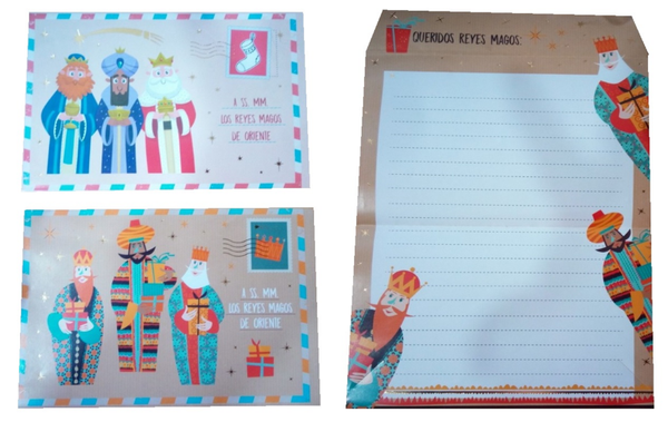CARTA PARA LOS REYES MAGOS 2SURTIDAS