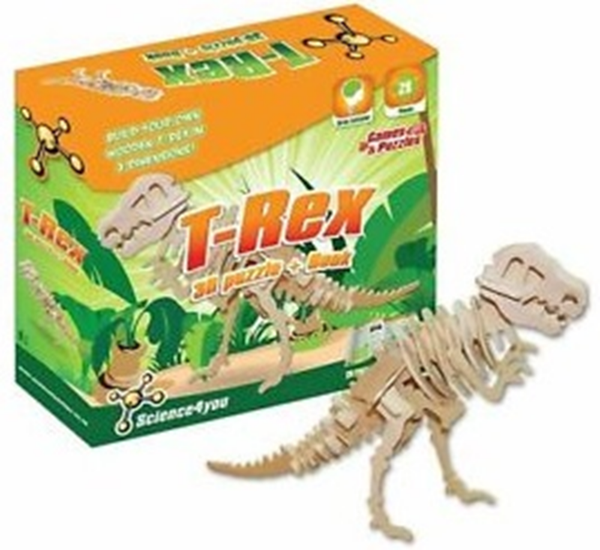 JUEGO PUZZLE 3D T-REX