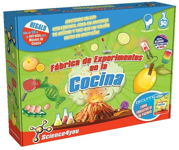 JUEGO FABRICA EXPERIMENTOS COCINA