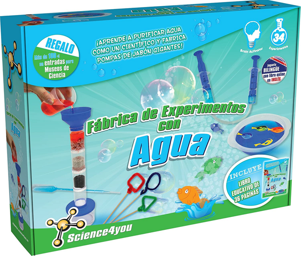JUEGO FABRICA EXPERIMENTOS CON AGUA