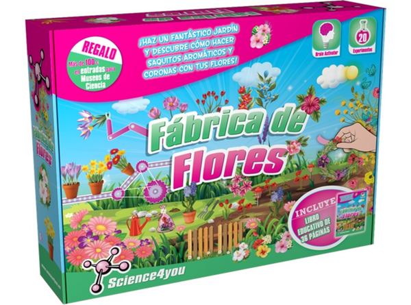 JUEGO FABRICA DE FLORES
