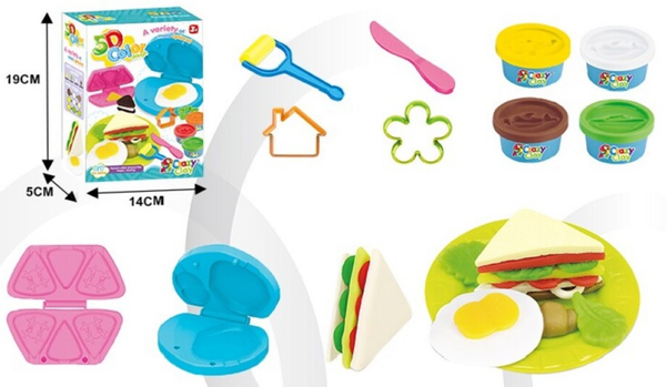 SET PASTA MODELAR COMIDA