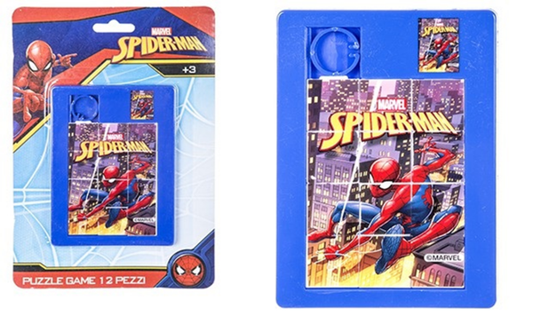 PUZZLE 12pz SPIDERMAN BLISTER
