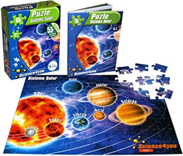 LIBRO+PUZZLE SISTEMA SOLAR