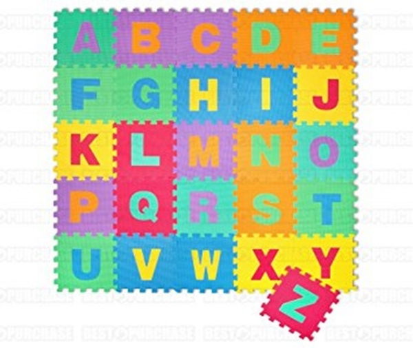 PUZZLE GOMA EVA 26pz