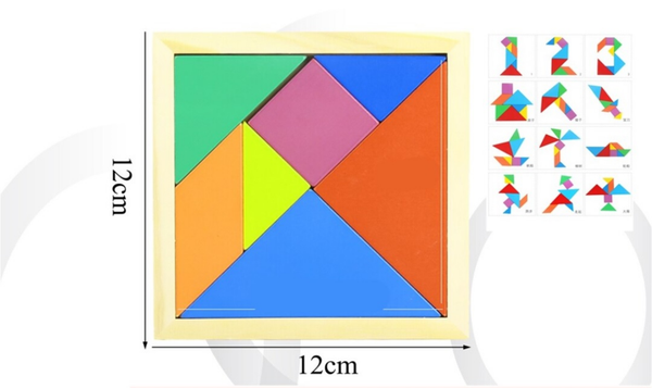 PUZZLE MADERA CUADRADO PIEZAS