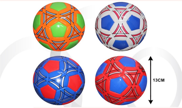 BALON FUTBOL TIPO CUERO PEQUEÑO 13cm