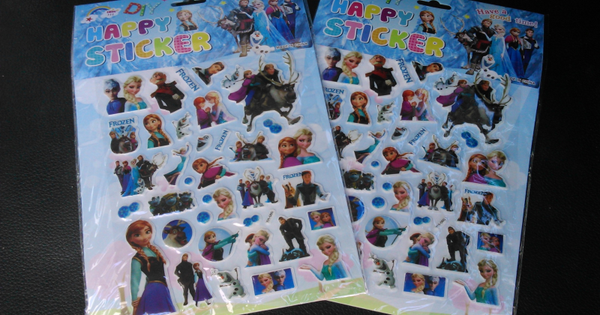 PEGATINAS FROZEN RELIEVE (20)