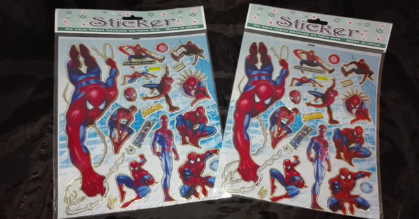 PEGATINAS SPIDERMAN (50)