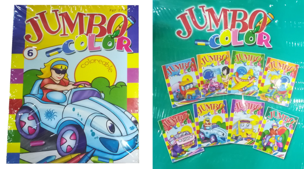 LIBRO COLOREAR JUMBO COLOR (25)