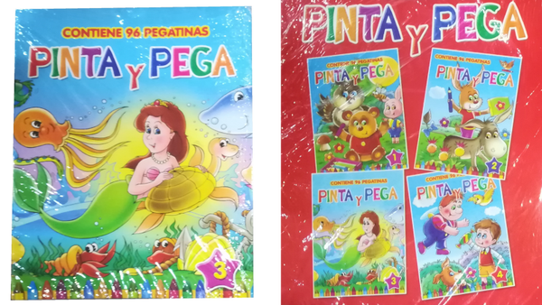 LIBRO PEGATINAS PINTA Y PEGA (25)